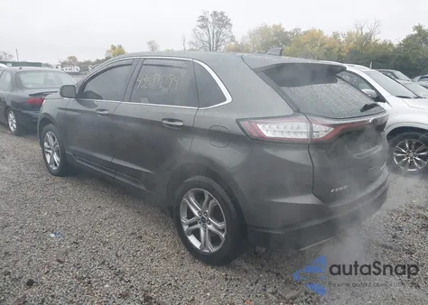 2017 Ford Edge Titanium z USA, uszkodzony, nr VIN 2FMPK4K93HBB69575